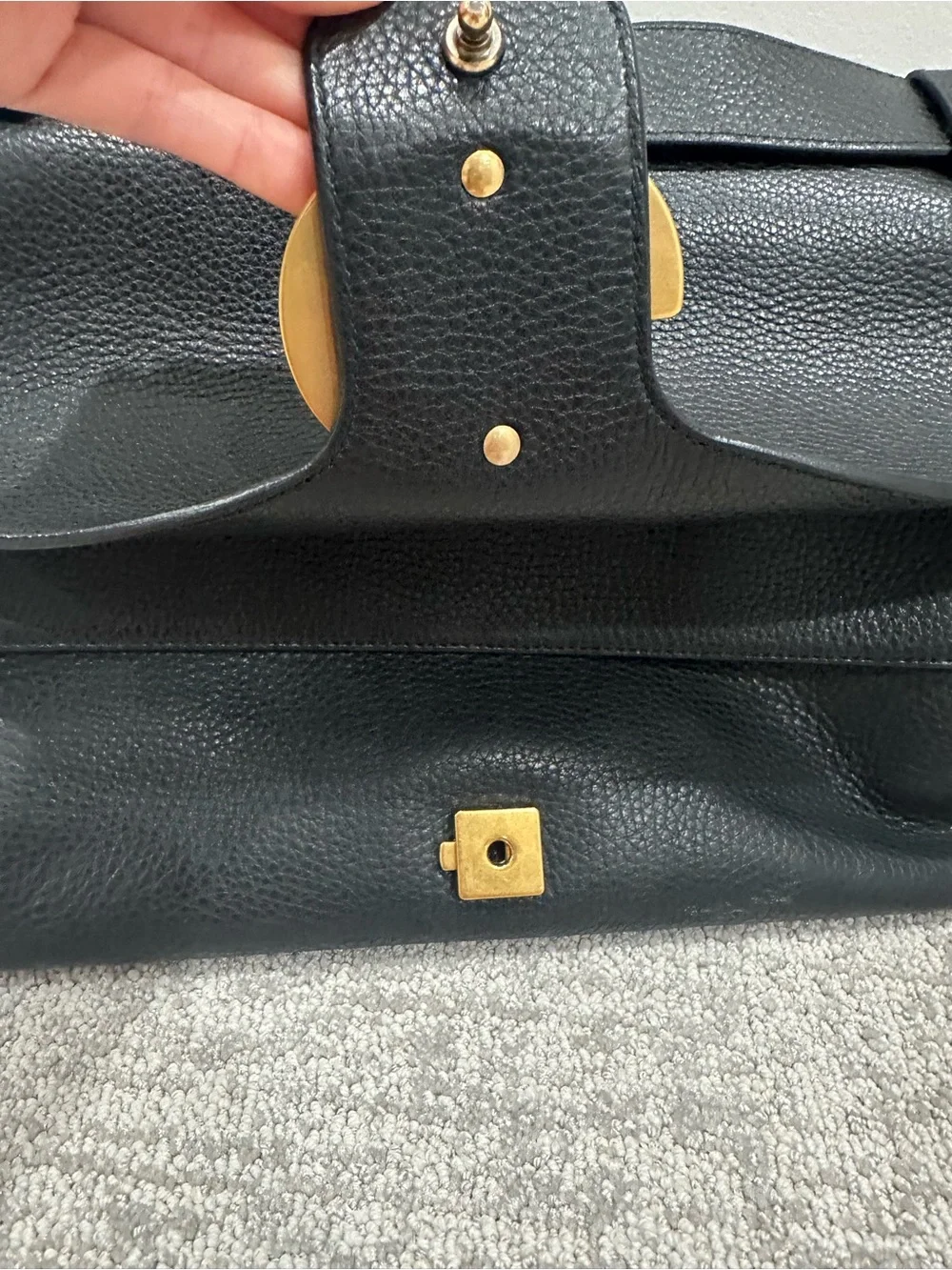 Gucci structured black